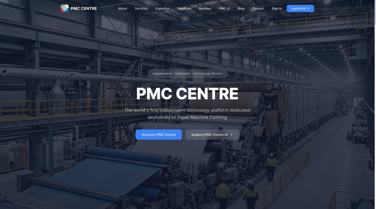 PMC CENTRE website